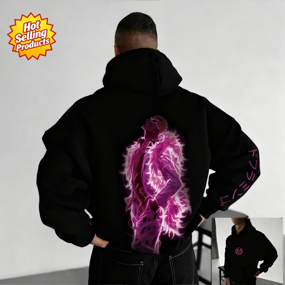 One Piece Hoodie Donquixote Do - Anime Merchandise Store Japan 评论和价格
