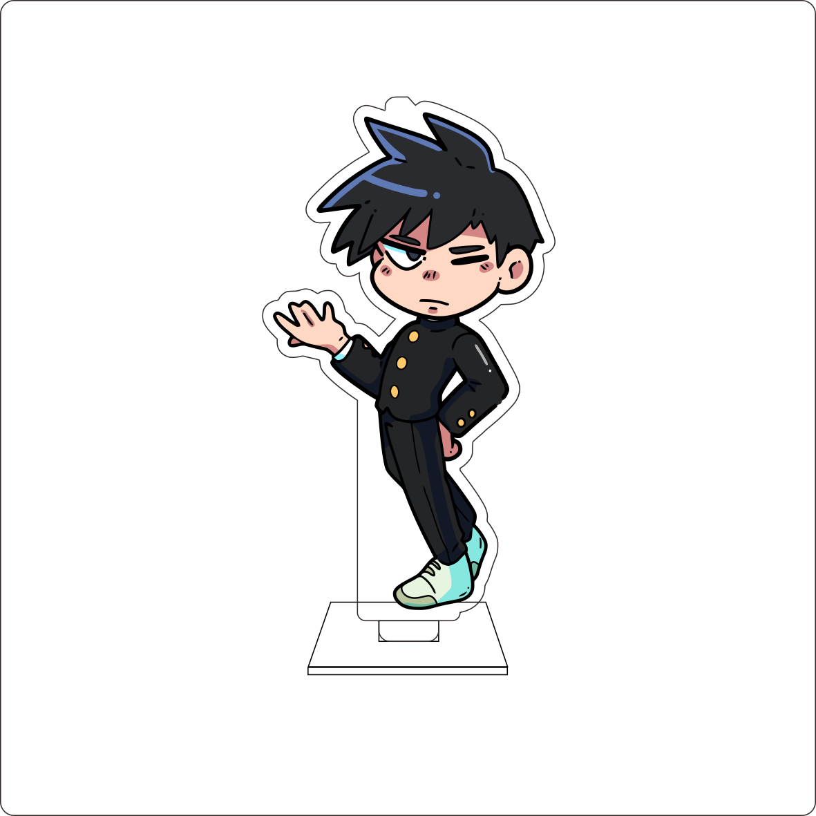 10CM Anime Mobu Saiko Hyaku Co - Cute Anime Merchandise 评论和价格
