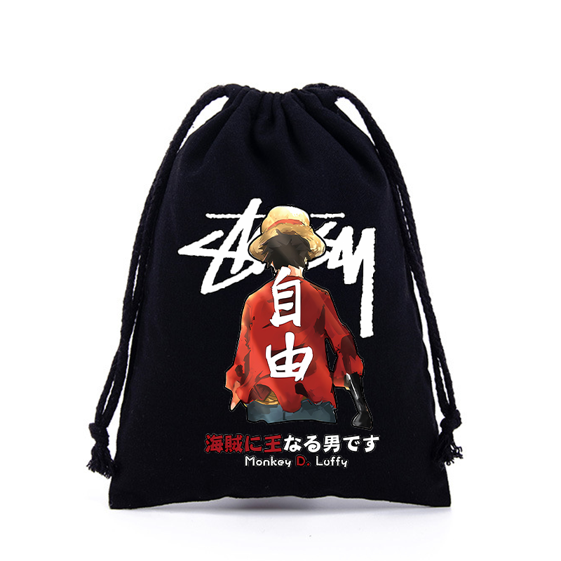 One Piece Drawstring Bag Carto - Zoro Anime Merchandise 评论和价格