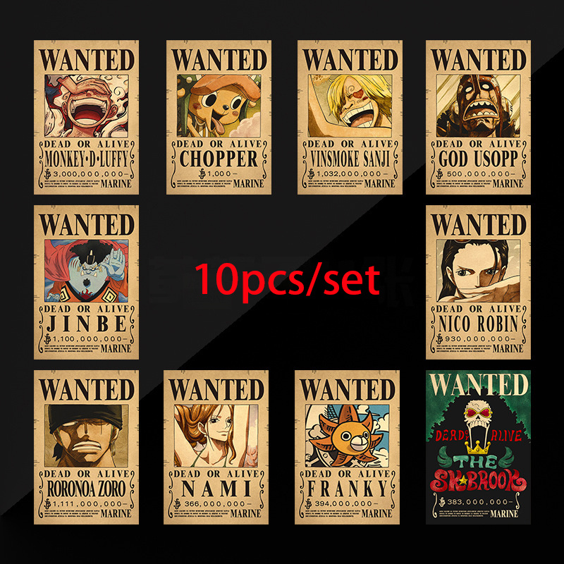 10pcs Anime One Piece Luffy 3  - Zoro Anime Merchandise 评论和价格