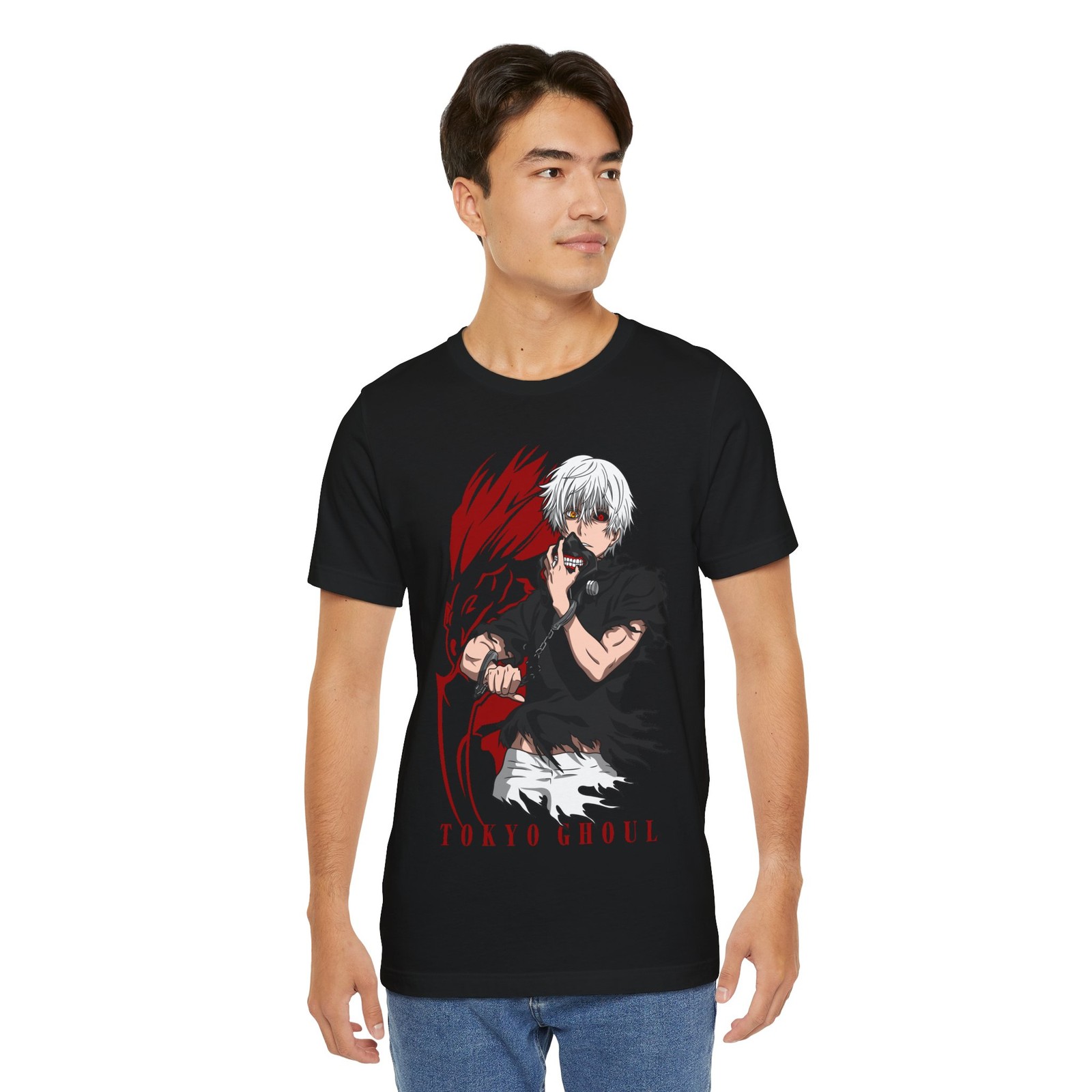 Tokyo Ghoul Anime Tee, Unisex  - Anime Merchandise Shirt 评论和价格