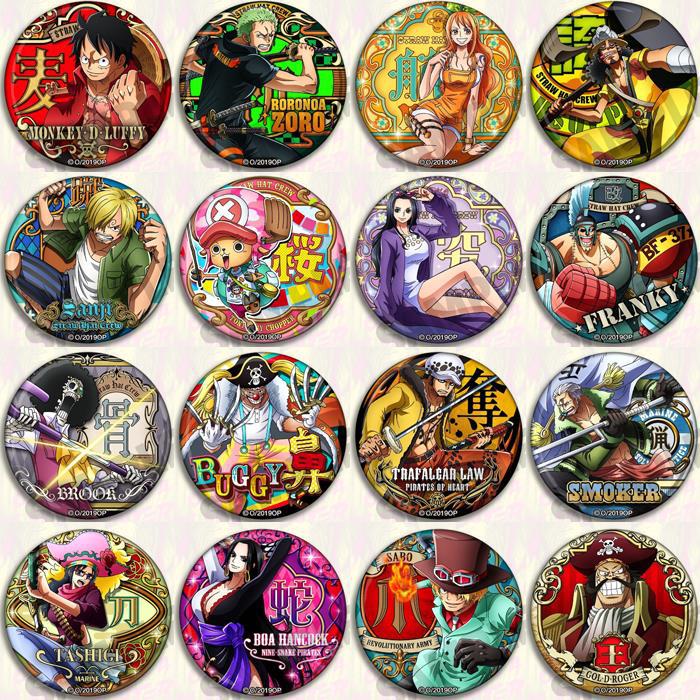 One Piece Anime Badge Pin Set  - Zoro Anime Merchandise 评论和价格