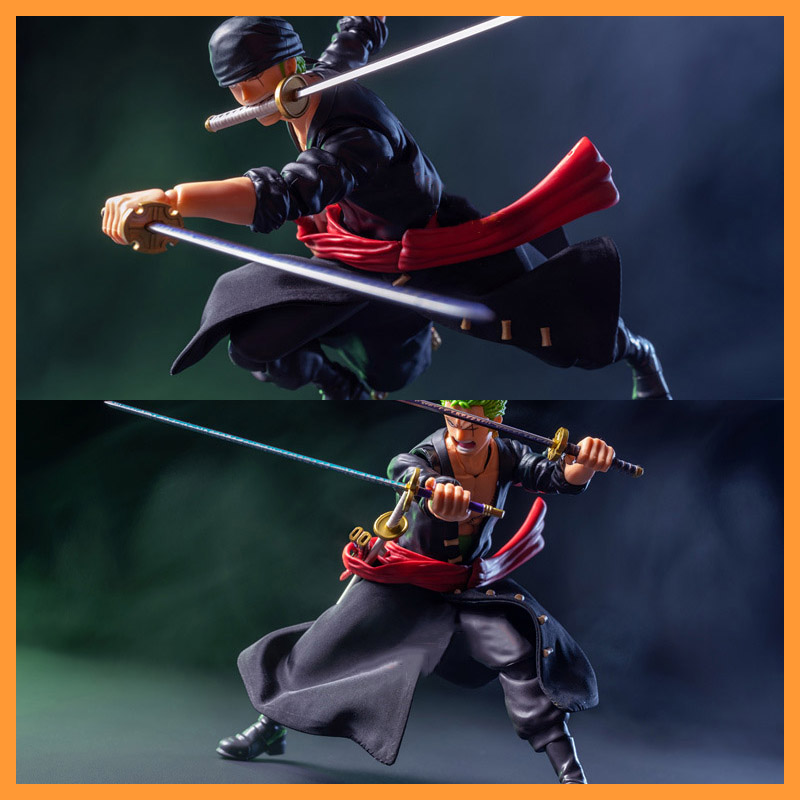 【High Quality】shf 1/12 Scale C - Zoro Anime Merchandise 评论和价格
