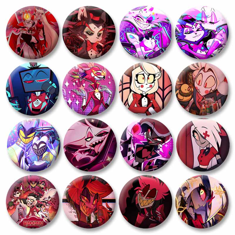 Alastor Angel Dust Vaggie Icon - Cute Anime Merchandise 评论和价格