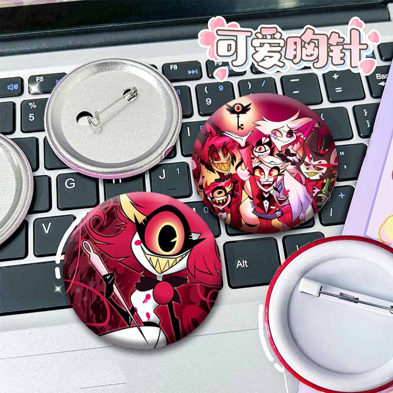 Alastor Angel Dust Vaggie Icon - Cute Anime Merchandise 评论和价格