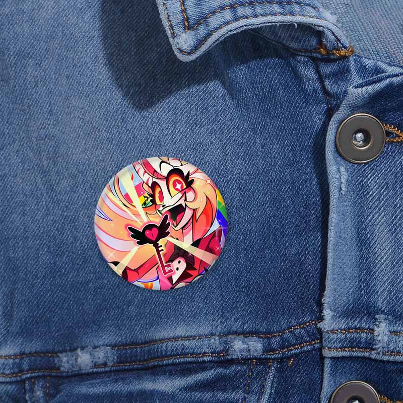 Alastor Angel Dust Vaggie Icon - Cute Anime Merchandise 评论和价格