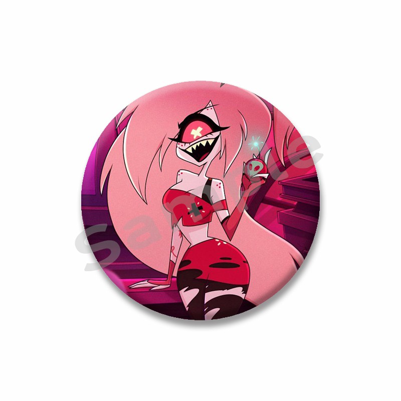 Alastor Angel Dust Vaggie Icon - Cute Anime Merchandise 评论和价格